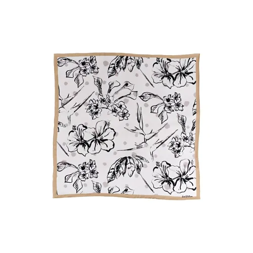 LOST PATTERN 100% шелк из тутового шелкопряда Шарфы Женские