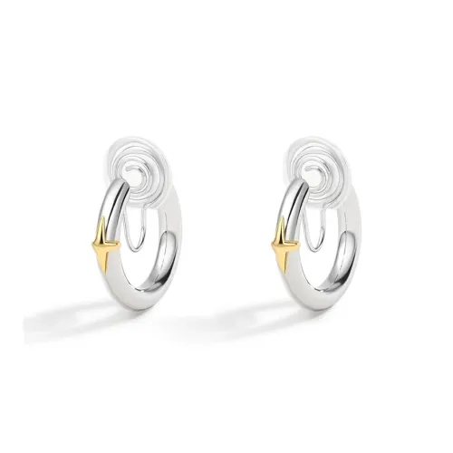 EAR PARTNER Медная нижняя заколка On Серьги Женские