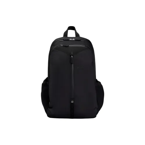 HUGO BOSS Полиэстер Рюкзак Мужской Черный