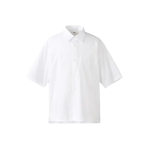 Uniqlo X Clare Waight Keller Collaboration Collection C Collection SS25 Рубашка Унисекс Белый