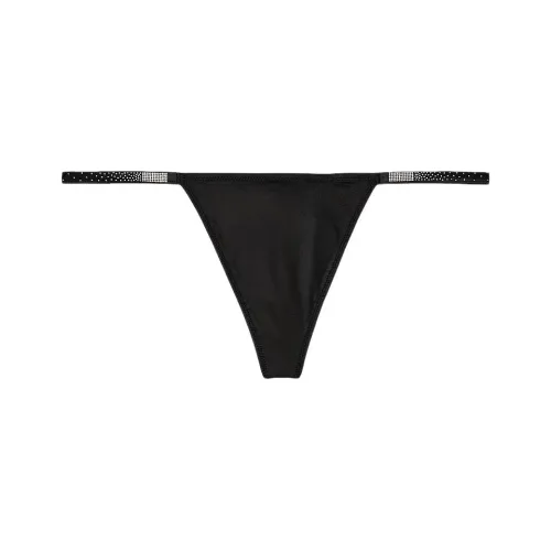 Victoria's Secret 1 упаковка черный женский стринг