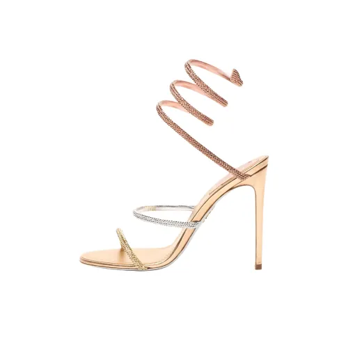 RENE CAOVILLA Cleo Римские Сандалии Женские Золотые