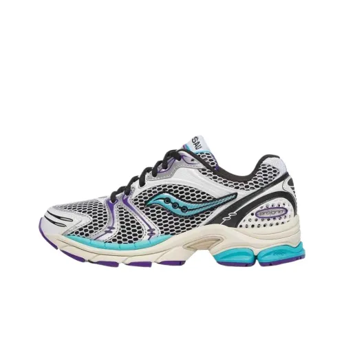 Saucony ProGrid Triumph 4 Low Топ Беговые кроссовки Унисекс Белый