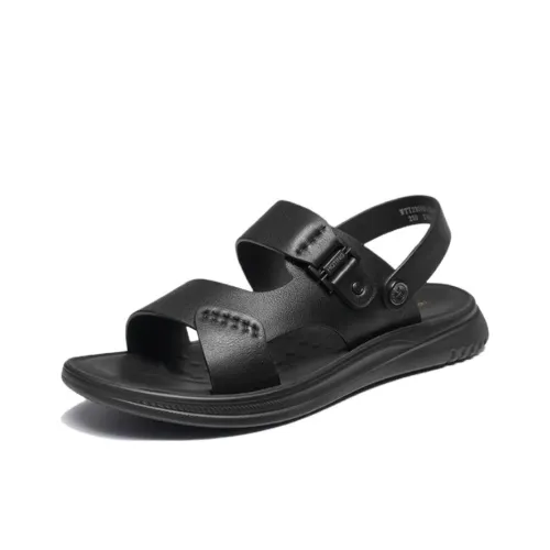 RED DRAGONFLY Пляжные сандалии Мужские Черные