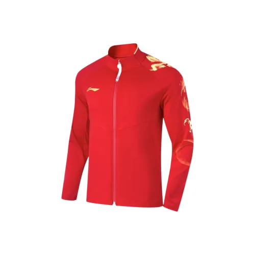 LINING Table Tennis Series Толстовка Мужской Total Вишнево-Красный