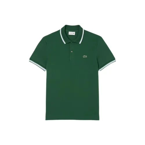 Зеленая мужская поло от LACOSTE Collaboration