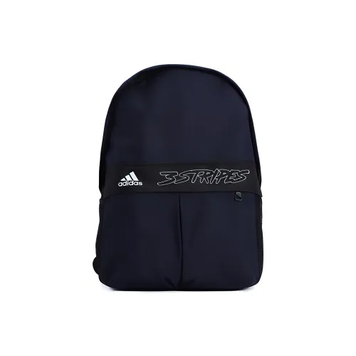 Adidas Polyester Backpack Unisex Dark Blue Adidas Полиэстер Рюкзак Унисекс Темно-синий