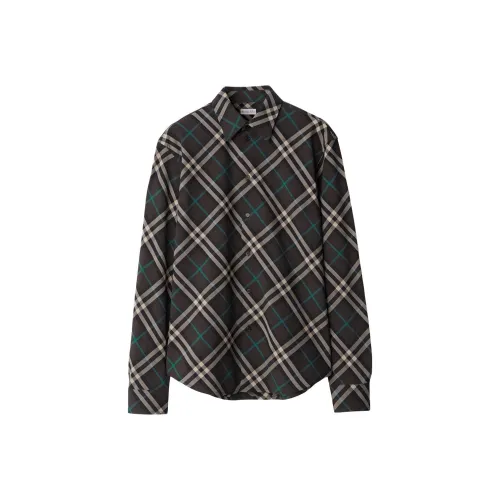 Burberry Рубашка Мужская Многоцветная