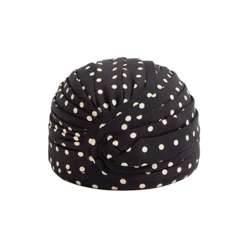 Valentino Шелк Шелк Металл Повязки на голову Женские Черный