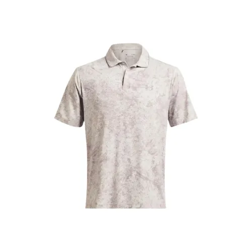 Under Armour Iso CHILL Поло Мужское Серого цвета