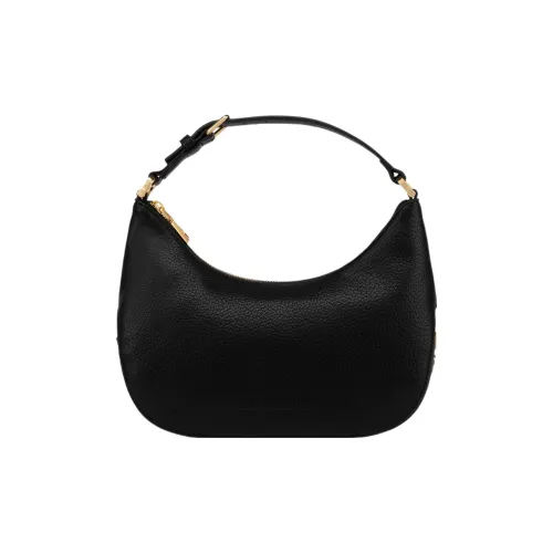 LOVE MOSCHINO ПУ (полиуретан) Хобо Сумка Портативная Сумка через плечо Женская Черная