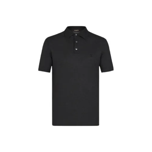 LOUIS VUITTON Поло Мужское Черное