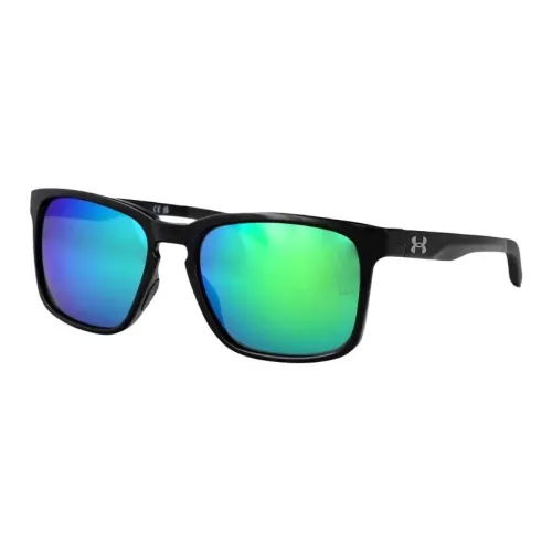 Under Armour Ацетат Квадратные Солнцезащитные Очки Мужские Черные