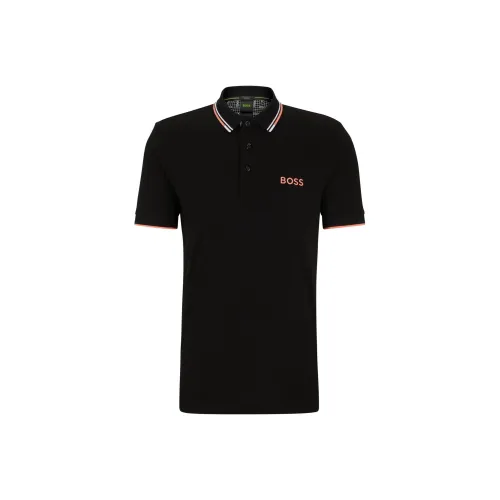 Hugo Boss Поло Мужское Черное