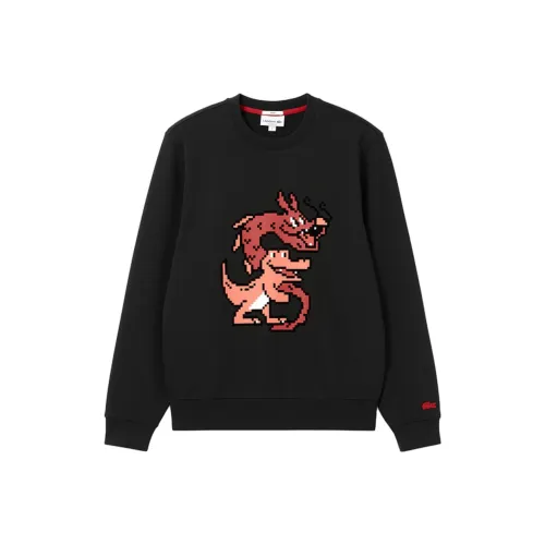 Толстовка LACOSTE Collaboration Унисекс Черная