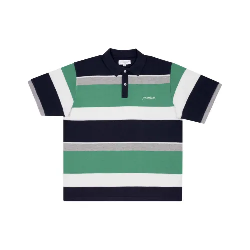 YARDSALE Kingston Поло Унисекс Зеленый