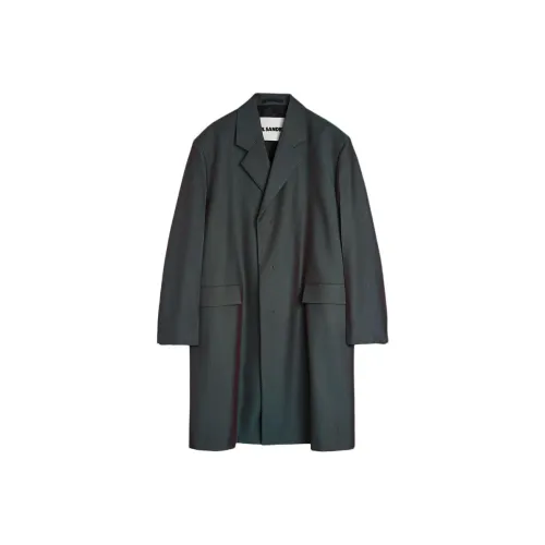 JIL SANDER Радуга Сливовый Мужской Пальто