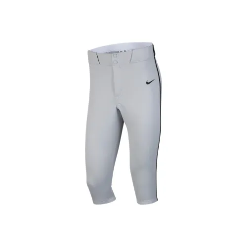 Найк Вязаные Тренировочные Штаны Мужские Серые
