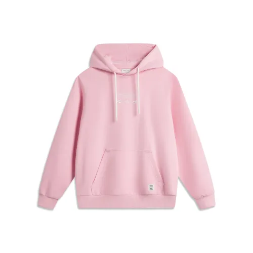 LINING Sports Life Collection Розовый Розовый Унисекс Толстовки