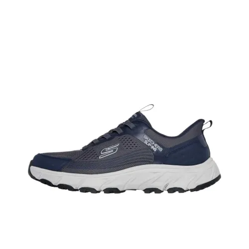 Skechers Hillcrest 2,0 Low Топ Уличная обувь Мужская Синяя