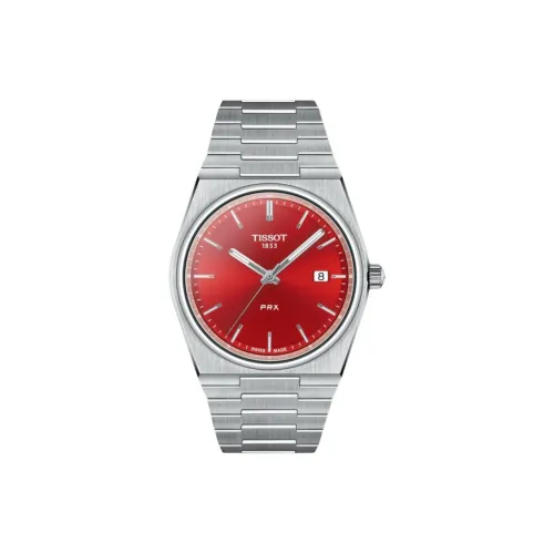TISSOT Автоматический Механический Механизм Мужские Часы 40 мм Красный