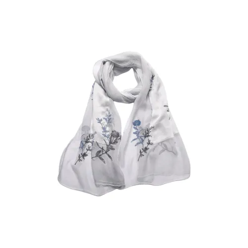 Шарфы из шелка Tutowy Red Bean Женские