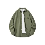 Армейский зеленый (Волшебный Смайлик Логотип на груди)