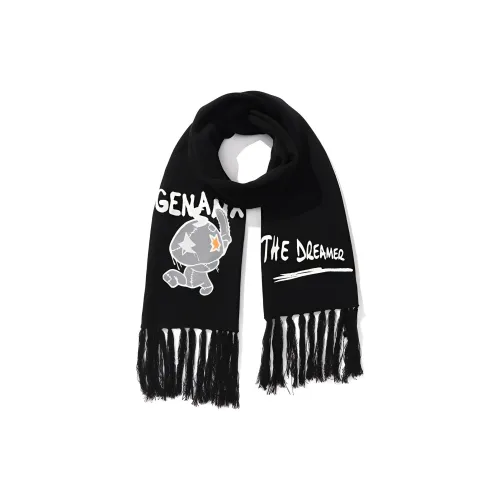 GENANX Акриловые Вязаные Шарфы Унисекс