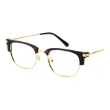 Черепаховая рамка с золотым краем