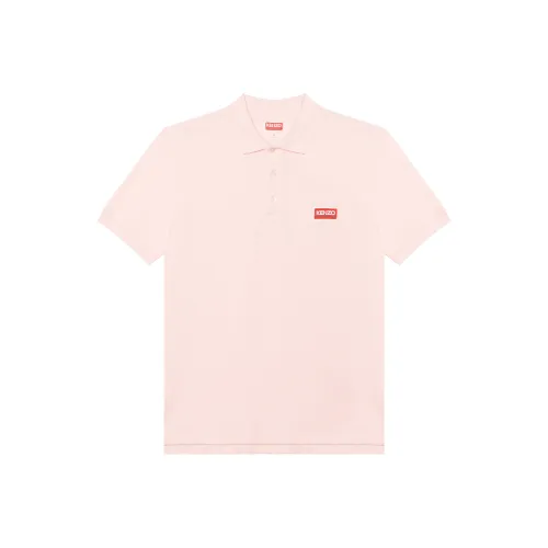 KENZO Мужская Поло Розовая