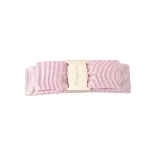FERRAGAMO Cotton Заколки для волос Женские Pink