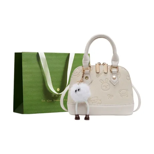 Three Ducklings ПУ (полиуретан) Сумка Женская Экрю Белый Коричневый Бежевый Черный