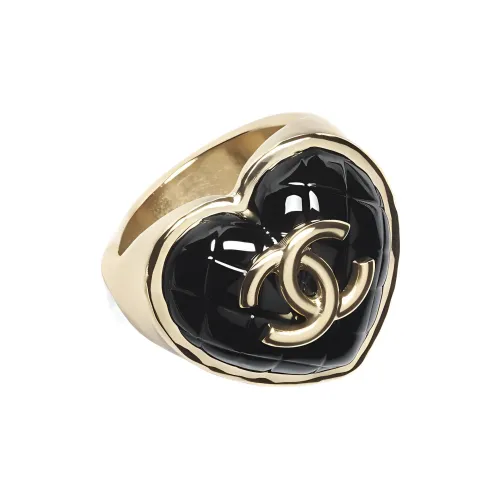 CHANEL Кольца Черные Женские