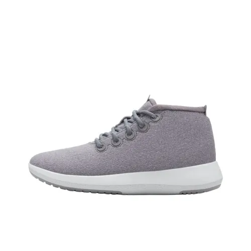 Allbirds Wool Runner Mizzles Slip-resistant Abrasion-resistant MID Топ Повседневная обувь Мужская Средняя серость