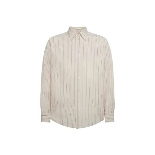 THE ROW Рубашка Мужская Бежевая Желтая