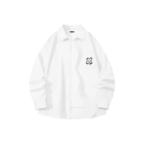 Miniso Длинный рукав рубашка унисекс