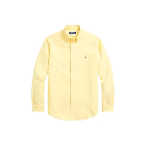 Polo Ralph Lauren Рубашка Мужская Желтая