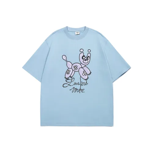 Guuka Розово-синие Унисекс Т-рубашки