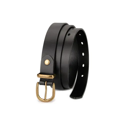 Cows Reign Ремни из лощеной коровьей кожи Женские 2,4CM