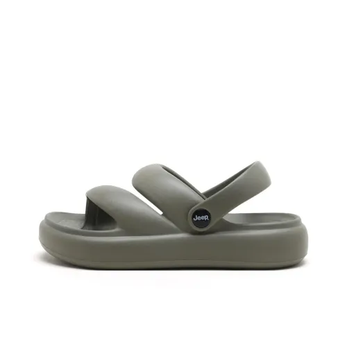 JEEP Шлепанцы Зеленый Унисекс