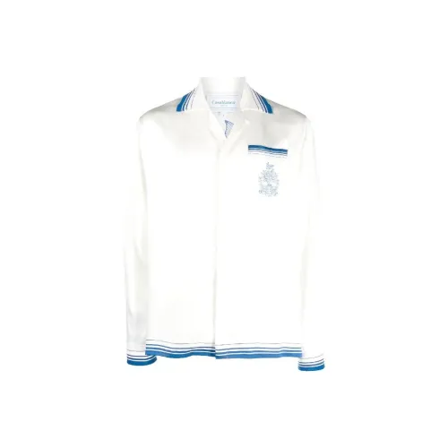 CASABLANCA Белые Мужские Рубашки