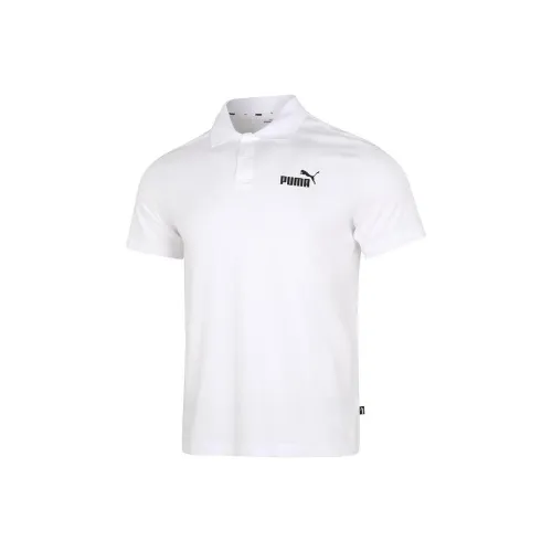 PUMA Белая Мужская Поло