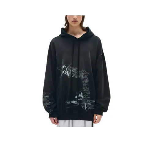 Ann Demeulemeester SS25 Толстовка Унисекс Черный