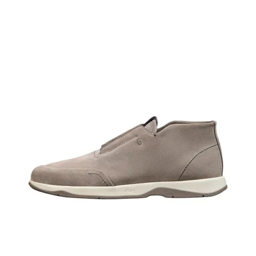 BERLUTI Мужские повседневные туфли Low Top Серые Мужские