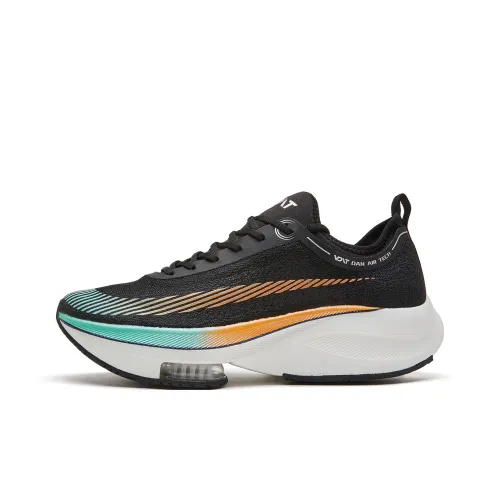 VOIT Беговые кроссовки Low Top Черные Унисекс
