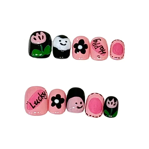 THE CABB SOUL Spring Flower Walkway Цветочный дизайн Rocking And Swinging Короткий Круглый Кремово-розовый Jump Цвет Милый