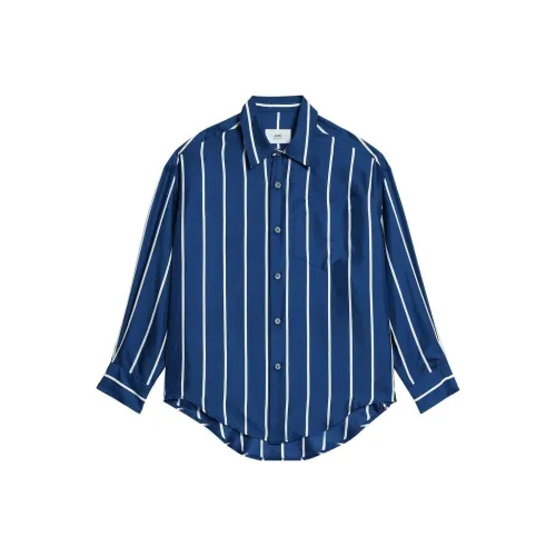 AMIPARIS Королевский синий Унисекс Рубашки