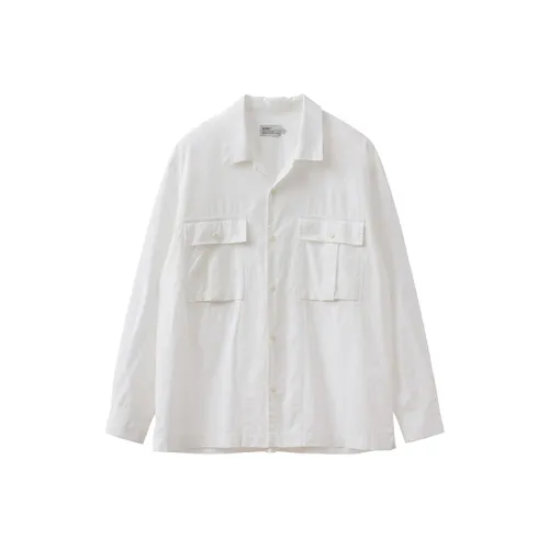 BUTTBILL Повседневная длинная рубашка с длинным рукавом унисекс