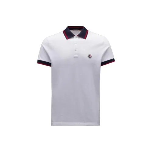 MONCLER Белая Мужская Поло