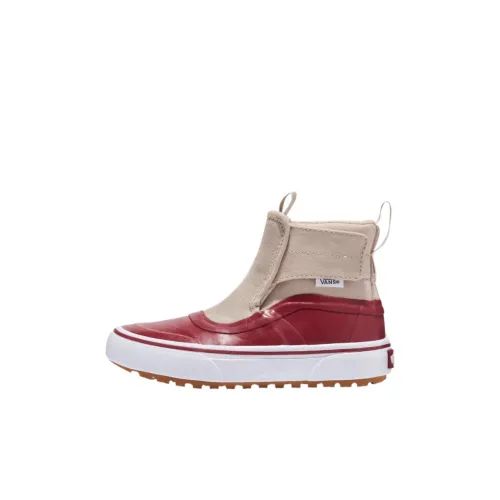 Vans Slip On Детские утепленные сапоги Mid Топ Красный Kids